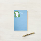 Samoyed Relaxation Post-it® notes, 4 x 6 inch Post-it® Notes (Op bureau)