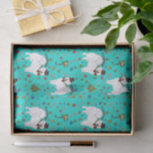 Samoyed "Snazzy Sam" Holiday Wrapping Tissue Tissuepapier (Geschenk)
