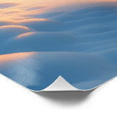 Samoyed Snowy Mountain Adventure Christmas Perfect Poster (Hoek)