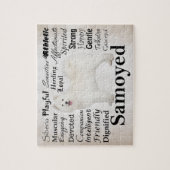 Samoyed Traits Puzzle Legpuzzel (Verticaal)