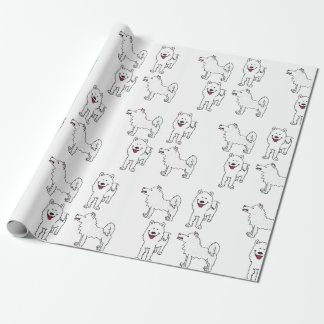 Samoyed Wrapping Paper Cadeaupapier