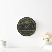 Samphire Records Clock Ronde Klok (Huis)