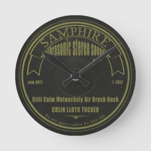Samphire Records Clock Ronde Klok