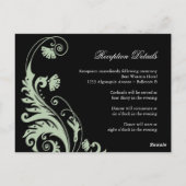 Sample bruiloft Briefkaart voor Jen (Achterkant)