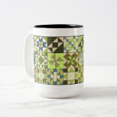 Sampler Quilt Mok (Voorkant links)