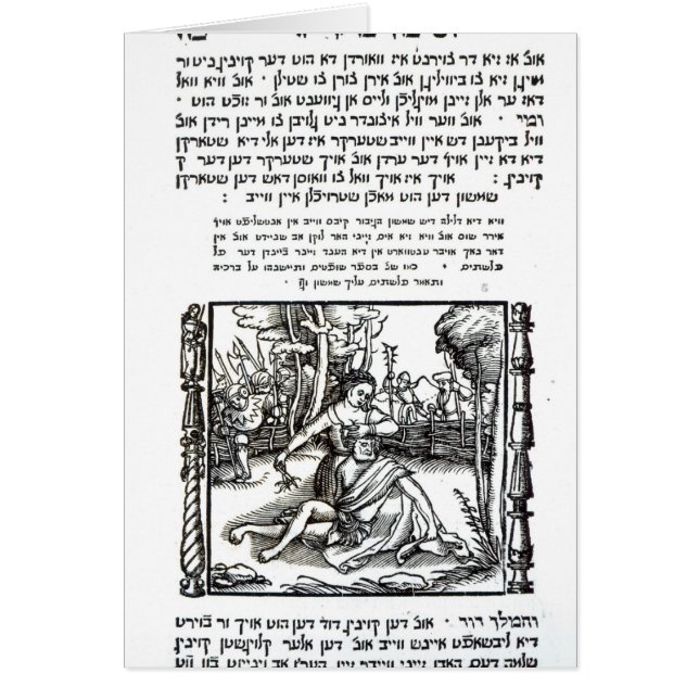 Samson en Delilah (Voorkant)