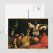 Samson en Delilah Briefkaart (Voorkant / Achterkant)