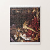 Samson en Delilah door Peter Paul Rubens Legpuzzel (Verticaal)