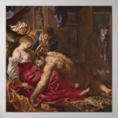 Samson en Delilah door Peter Paul Rubens Poster (Voorkant)