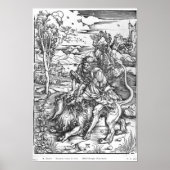 Samson slaying the lion, c.1496-98 poster (Voorkant)
