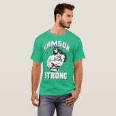 Samson Strong - Bodybuilding T-shirt (Voorkant volledig)
