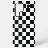 Samsung en iPhone Cell Hoesje - HAMbyWG Checkers Samsung Galaxy Hoesje (Achterkant)