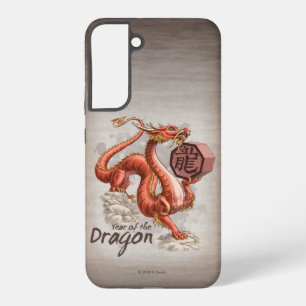 Samsung Galaxy Année du Dragon chinois Zodiac coque iphone d'art