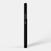 Samsung Galaxy black phone case Samsung Galaxy Hoesje (Rechterkant)