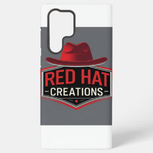 Samsung Galaxy Casquette rouge Créations Logo Coque mobile