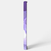 Samsung Galaxy Coque Abstrait Futuriste pourpre Vortex Neon (Côté gauche)