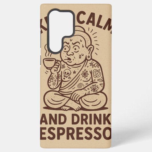 Samsung Galaxy Coque d'appel caféiné (Verso)