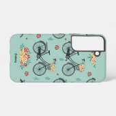 Samsung Galaxy Coque de conception de vélo à fleurs émotionnel po (Verso Horizontal)