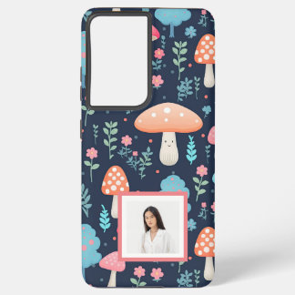 Samsung Galaxy Coque de dessin personnalisé de champignons