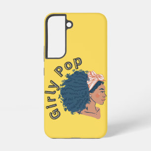 Samsung Galaxy Coque de téléphone jaune pop girly