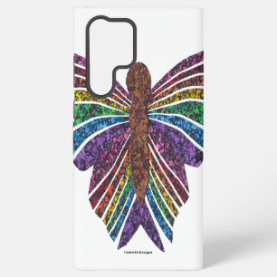 Samsung Galaxy Papillon Arc-en-ciel (blanc) - Coque de téléphone