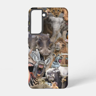 Samsung Galaxy S21 Animal Chat Phone Case Samsung Galaxy Hoesje