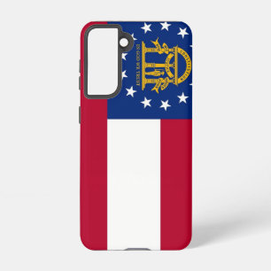 Samsung Galaxy S21 Coque Drapeau de Géorgie, U.S.A