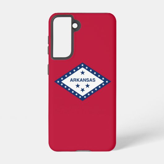 Samsung Galaxy S21 Coque Drapeau de l'Arkansas, U. (Verso)