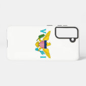 Samsung Galaxy S21 Coque Drapeau des îles Vierges (Verso Horizontal)