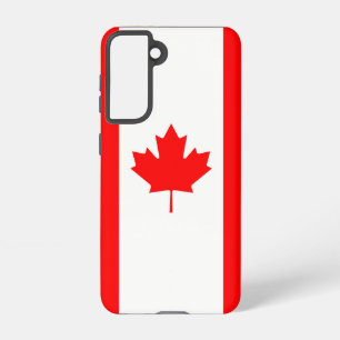 Samsung Galaxy S21 Coque Drapeau du Canada