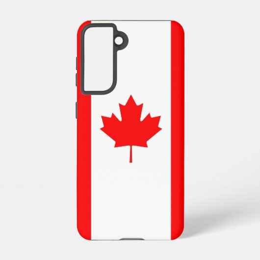 Samsung Galaxy S21 Coque Drapeau du Canada (Verso)