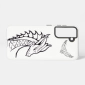 Samsung Galaxy S21 Dragon cases Samsung Galaxy Hoesje (Achterkant horizontaal)