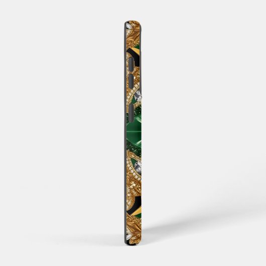 Samsung Galaxy S21 Hoesje Jamaicaanse kleuren (Rechterkant)