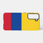 Samsung Galaxy S21 Hoesje Vlag van Colombia (Achterkant horizontaal)