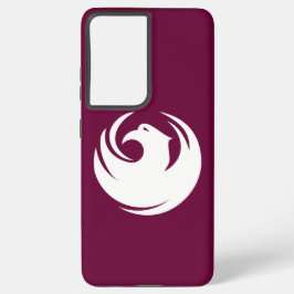Samsung Galaxy S21 Plus Case flag of Phoenix City Samsung Galaxy Hoesje