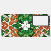 Samsung Galaxy S21 Plus couleurs irlandaises Coque (Verso Horizontal)