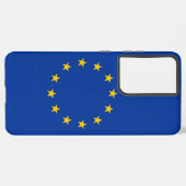 Samsung Galaxy S21 Plus drapeau Coque de l'Europe (Verso Horizontal)