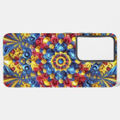 Samsung Galaxy S21 Plus Hoesje Roemeense kleuren Samsung Galaxy Hoesje (Achterkant horizontaal)