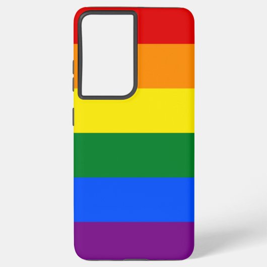 Samsung Galaxy S21 Plus Hoesje van LGBT Samsung Galaxy Hoesje (Achterkant)
