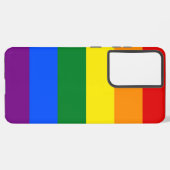 Samsung Galaxy S21 Plus Hoesje van LGBT Samsung Galaxy Hoesje (Achterkant horizontaal)
