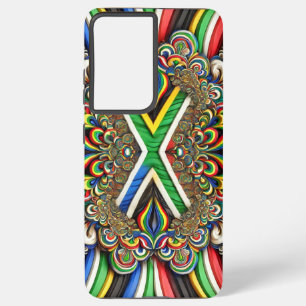 Samsung Galaxy S21 Plus Hoesje Zuid-Afrikaanse kle Samsung Galaxy Hoesje