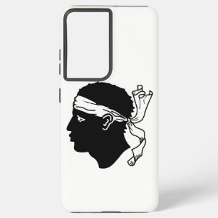 Samsung Galaxy S21 Plus Hoesjes vlag van Corsica Hoesje