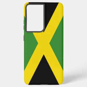Samsung Galaxy S21 Plus Hoesjes vlag van Jamaica Hoesje