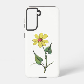 SAMSUNG GALAXY S21 Telefoonhoesje ECO FLOWER STIJL Samsung Galaxy Hoesje