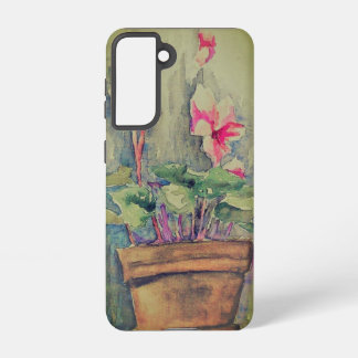 SAMSUNG GALAXY S21 Telefoonhoesje ECO FLOWER STIJL Samsung Galaxy Hoesje