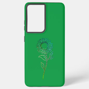 Samsung Galaxy S21 Ultra bloemenstijl Hoesje