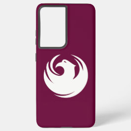 Samsung Galaxy S21 Ultra Case, Phoenix City flag Hoesje