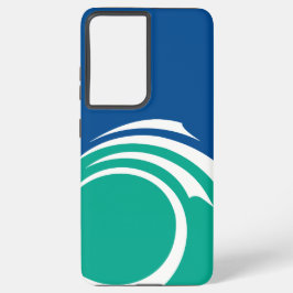 Samsung Galaxy S21 Ultra Case with Ottawa flag Samsung Galaxy Hoesje