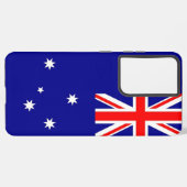 Samsung Galaxy S21 Ultra Coque avec drapeau austra (Côté gauche)