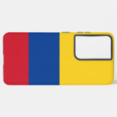 Samsung Galaxy S21 Ultra Coque avec drapeau Colomb (Côté gauche)